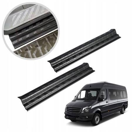 Защитни кори за прагове, лайстни за прагове MERCEDES SPRINTER W906 2006-2018г.