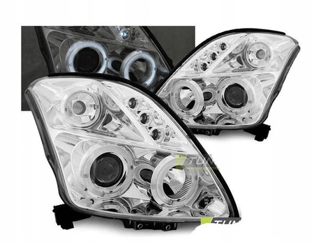 Suzuki Swift 05-10 ringi хромирани фарове