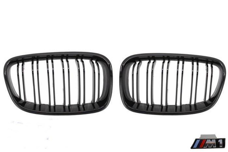 РЕШЕТКА (БЪБРЕК) BMW F20 11-15 ЧЕРНА ГЛАНЦОВА