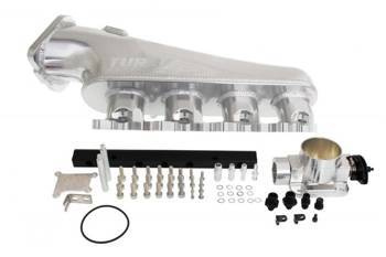 Всмукателен колектор Nissan S13 CA18DET с тяло на дроселовата клапа и горивна шина