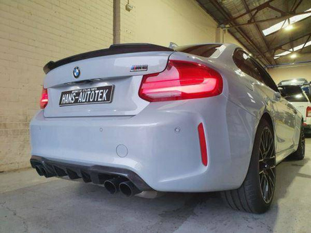 СПОЙЛЕР НА ВРАТАТА НА БАГАЖНИКА BMW F22 F23 LOOK M4 ЧЕРЕН ГЛАНЦ