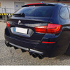 ДИФУЗЬОР BMW F10 F11 10-18 LOOK M5 КАРБОН ЧЕРЕН
