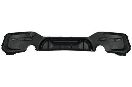 ДИФУЗЬОР BMW F20 F21 15-19 TWIN SINGLE PIANO BLACK