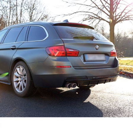 ДИФУЗЬОР BMW F10 F11 PERFORMANCE LOOK GLOSSY -OO---