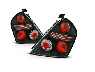 Задни лампи Нов Fiat Stilo 01-07 3d Black Design