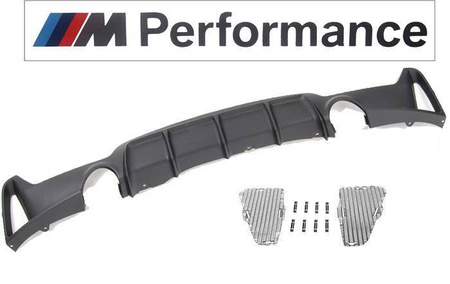 ДИФУЗЬОР BMW F36 13- MP ДВОЕН ИЗХОД ЕДИНИЧЕН ШУМОЗАГЛУШИТЕЛ