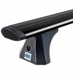 Круз Черен багажник за покрив на Skoda Octavia II