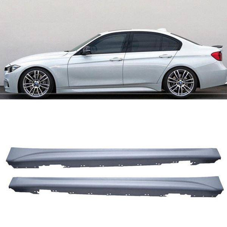 СПОЙЛЕРИ ЗА ПРАГОВЕ F30/F31 11-15 M-ПАКЕТ ABS