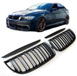 РЕШЕТКА (БЪБРЕК) BMW E90 05-08 M3 LOOK BLACK MATT