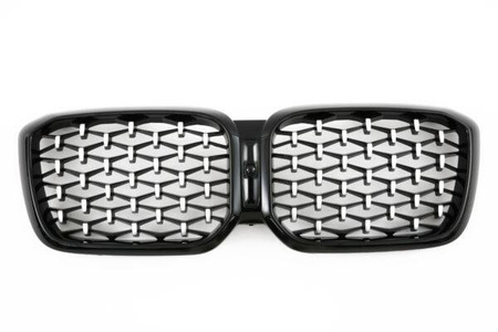 БЪБРЕЧНА РЕШЕТКА BMW X3 X4 G01 G02 LCI ДИАМАНТЕН ХРОМ