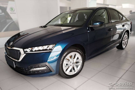 Капак на задната броня за Skoda Octavia 4 Liftback (стомана)