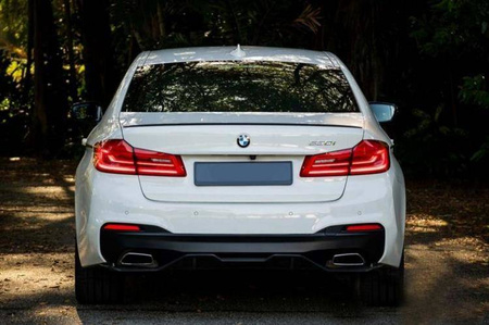 ДИФУЗЬОР BMW G30/G31 SEDAN/TOURING 17- ПИАНО ЧЕРНО