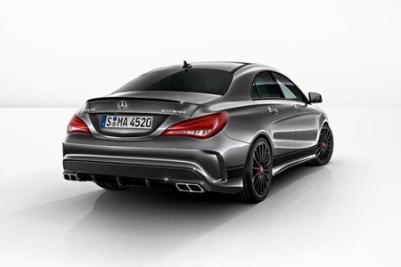 СТРАНИЧНИ СТИКЕРИ ТЪМНО СИВО MERCEDES W117 CLA AMG