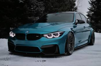 КАПАЧКИ ЗА ОГЛЕДАЛА BMW F20 F30 F36 X1 M2 GLOSS BL