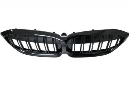 РЕШЕТКА (БЪБРЕК) BMW G20 G21 19- ЧЕРНА ГЛАНЦОВА