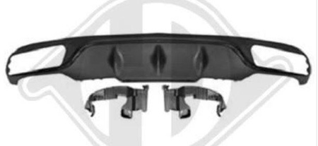 ДИФУЗЬОР MERCEDES W213 16-19 ЧЕРЕН