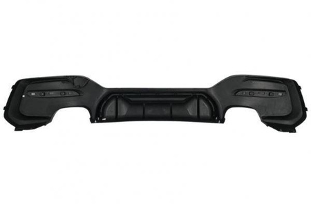 ДИФУЗЬОР BMW F20 F21 15-19 TWIN DOUBLE PIANO BLACK