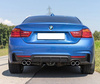 BMW F32 M-PERFORMANCE ДВОЕН ДИФУЗЬОР