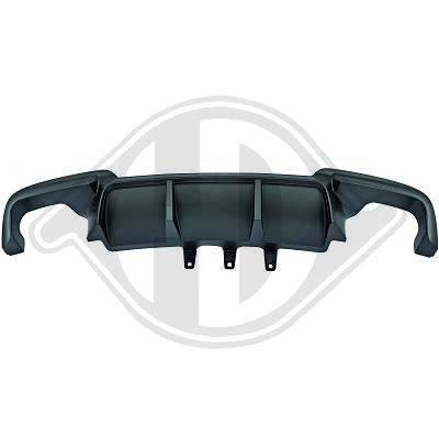 ДИФУЗЬОР BMW F10 10- LOOK M5 DUET DOUBLE