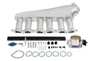 Смукателен колектор Toyota Chaser Supra 1JZ с тяло на дроселовата клапа и горивна рейка