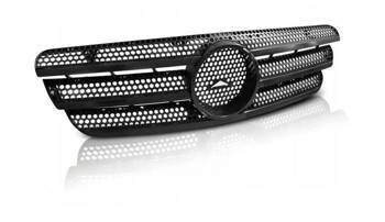 Решетка Mercedes W163 98-05 amg style черна