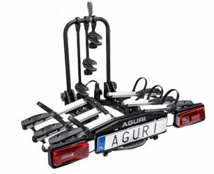 Багажник за велосипед Aguri Krab с кука, накланящ се и сгъваем, за 3 велосипеда |