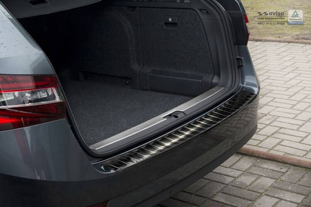 SKODA SUPERB 3 комби Черна защитна капачка на задната броня (тапицерия)