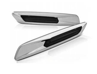 Мигачи Bmw E60 E90 E92 E87 E93 Smoke Chrome Led