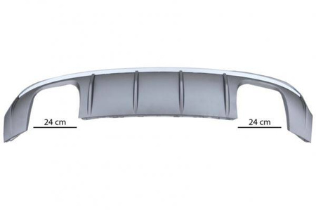 ДИФУЗЬОР ЗА AUDI A3 8V 16-19 SEDAN LOOK S3 STD