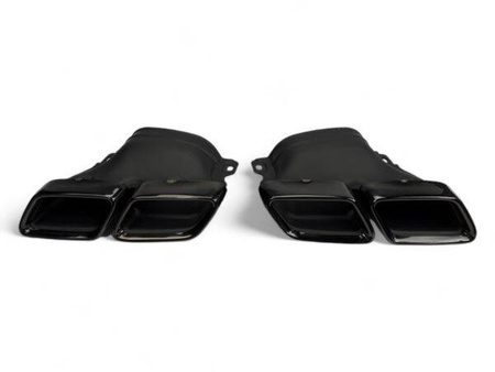 НАКРАЙНИЦИ MERCEDES W166 W205 W213 BLACK LOOK AMG