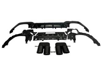 ДИФУЗЬОР BMW G20 G21 18-22 MTECH TIPS BLACK