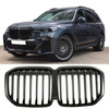 ГРИЛ за BMW X7 G07 19-22 SINGLE SLAT GLOSS BLACK