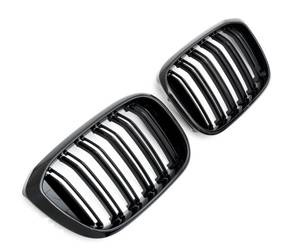 РЕШЕТКА (БЪБРЕК) BMW X3 X4 G01 G02 LOOK M GLOSSY BLAC