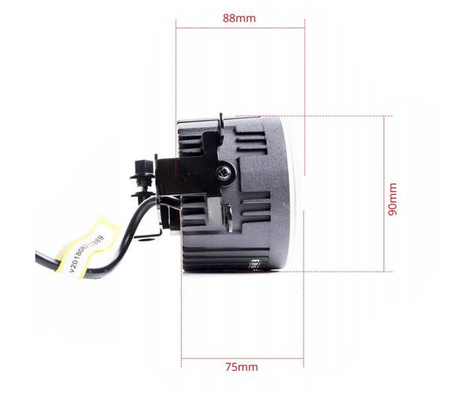Кръгли дневни светлини Led Drl