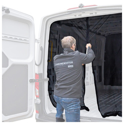 Комарник за задна врата с ключалка за VW T6 / T6.1 2015-