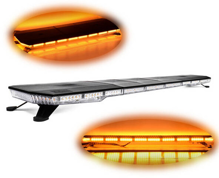 LED предупредителен лъч 51 функции 117cm R65 R10 одобрение 12-24V AMIO-03344