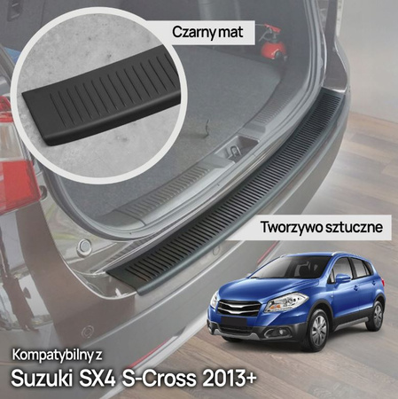 Защитен капак за задна броня за SUZUKI SX4 S-CROSS 2013-2021 | ABS
