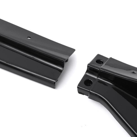 СПЛИТЕР BMW G20 19- ABS ЧЕРЕН ГЛАНЦ ТРИ ЧАСТИ