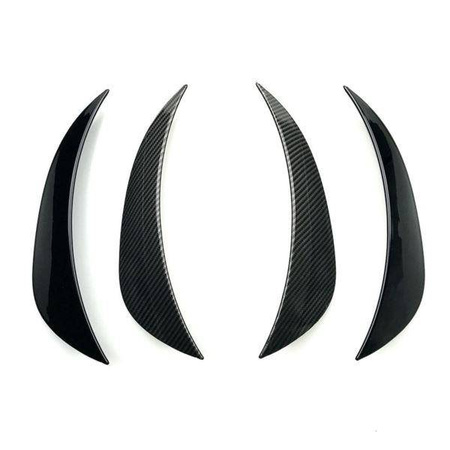 СПОЙЛЕР ЗА КАПАЦИ MERCEDES W205 AMG ПАКЕТ ЧЕРЕН