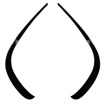 ПРЕДНИ КЛАПОВЕ СПОЙЛЕР MERCEDES W207 13-17 ЛИФТ