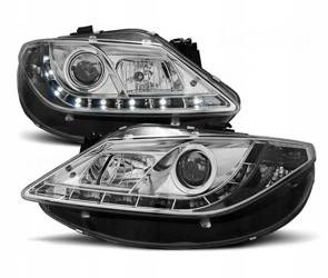 Seat Ibiza 6j предни светлини 06.08- дневна светлина хром