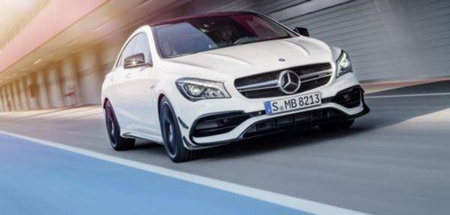 ПРЕДЕН СПОЙЛЕР СПЛИТЕР MERCEDES CLA W117 16-19