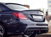 СПОЙЛЕР MERCEDES W205 4D 15-18 ABS ЧЕРЕН ГЛАНЦ