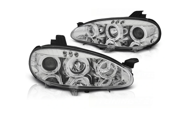 Хромиран пръстен на фаровете за Mazda Mx5 01-05