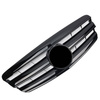ПРЕДНА РЕШЕТКА MERCEDES W221 05-09 ЧЕРНА ГЛАНЦОВА