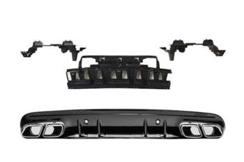 ДИФУЗЬОР MERCEDES W205 LOOK C63 AMG ЧЕРЕН