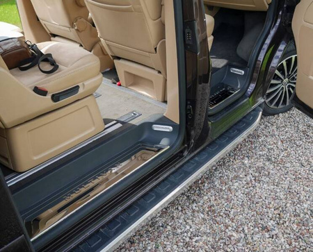 Вътрешни кори за стъпала и прагове VW T5 03-15 MULTIVAN