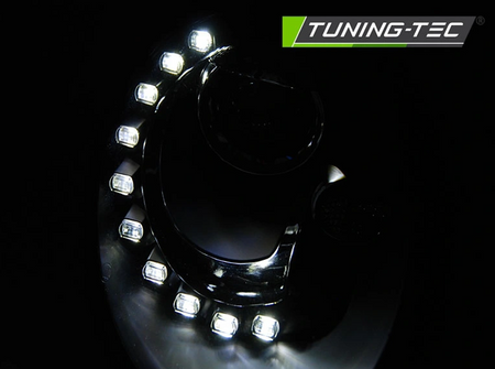 Фарове Vw New Beetle 06-12 Led Black
