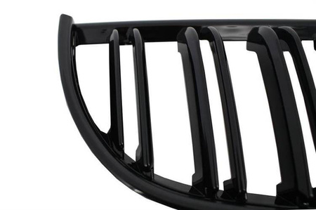 РЕШЕТКА (БЪБРЕК) BMW E90 E91 05-08 ЧЕРЕН ГЛАНЦ