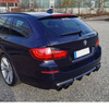 ДИФУЗЬОР BMW F10 F11 10-18 LOOK M5 КАРБОН ЧЕРЕН